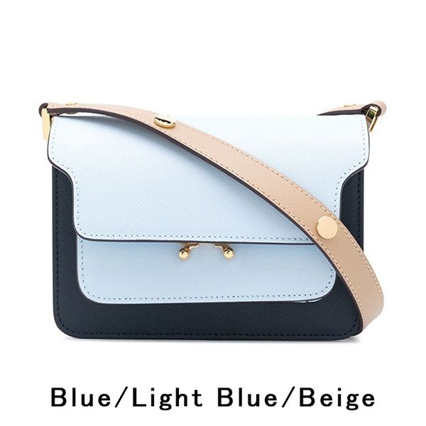 マルニ TRUNK MINI サフィアーノレザー 2way ショルダーバッグ偽物 SBMPS01U57LV520Z328C